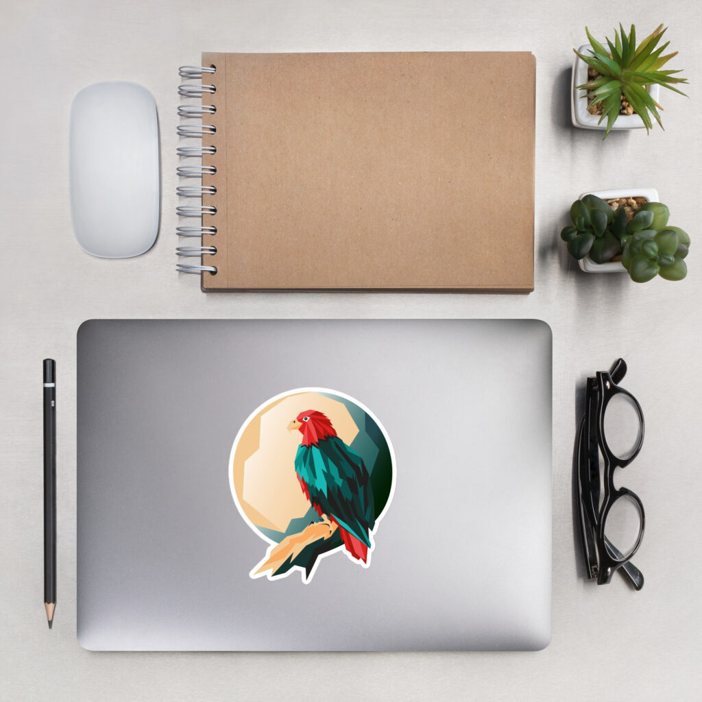 Bubble-free stickers