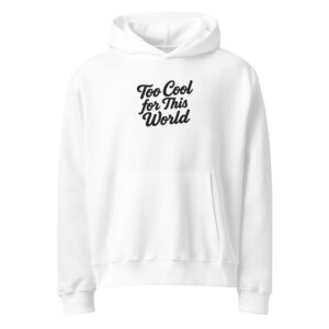 Oversized heavyweight hoodie